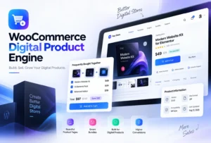 WooCommerce Digital Product Engine — Advanced Store Builder, Product Pages & Bundles