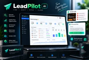 LeadPilot — Self-Hosted AI Outbound Sales Machine & White-Label B2B Client Acquisition CRM (Source Code + Master License Server Included)