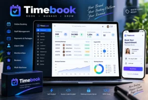 Timebook — White-Label Booking, Client & Business Management SaaS